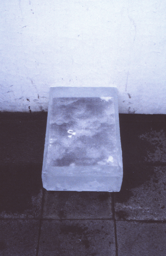 clinckx, ice/clouds plastic 1995 iceland